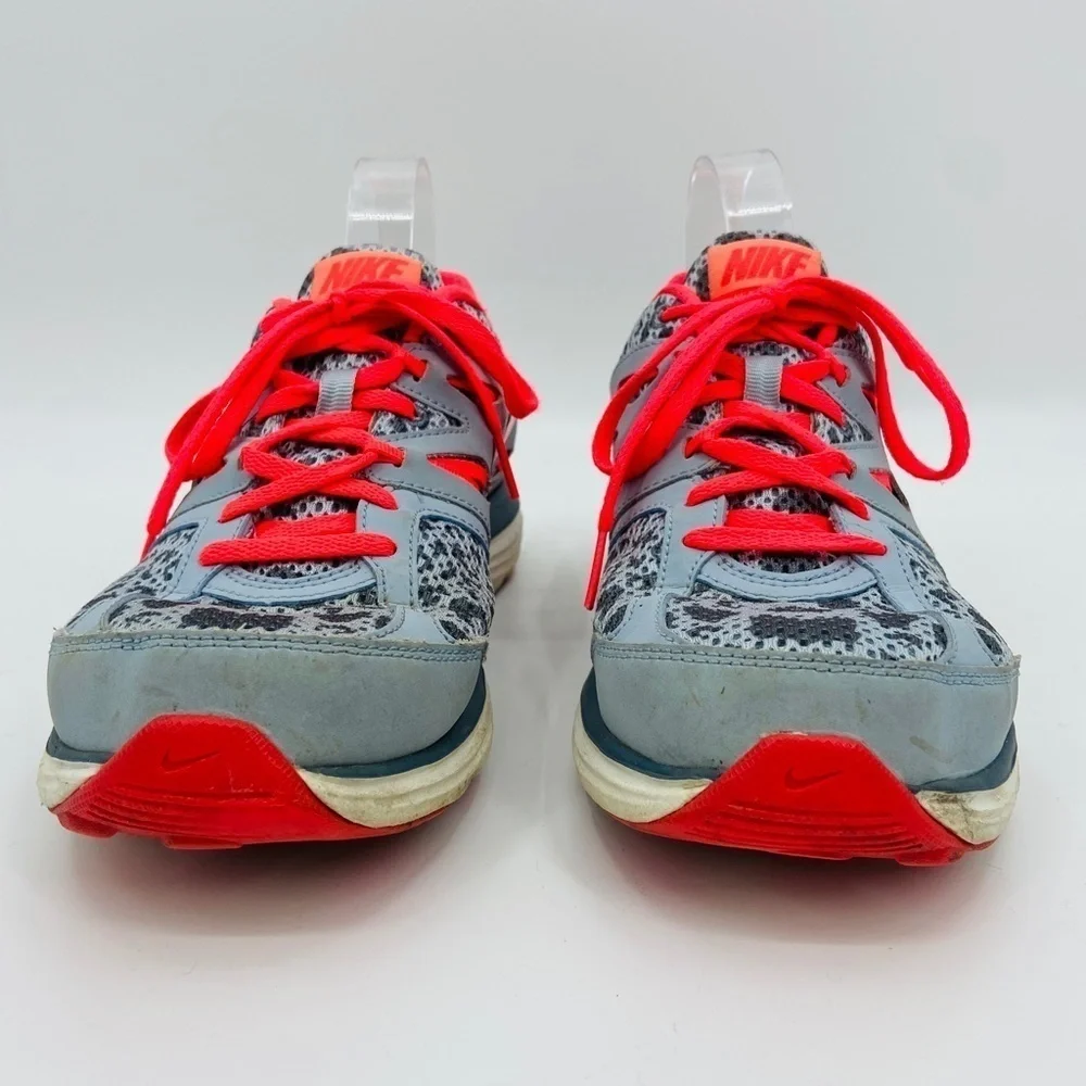 NIKE Women's Gray Coral Dual Fusion Cross Training Running Sneakers Shoes Size 9
